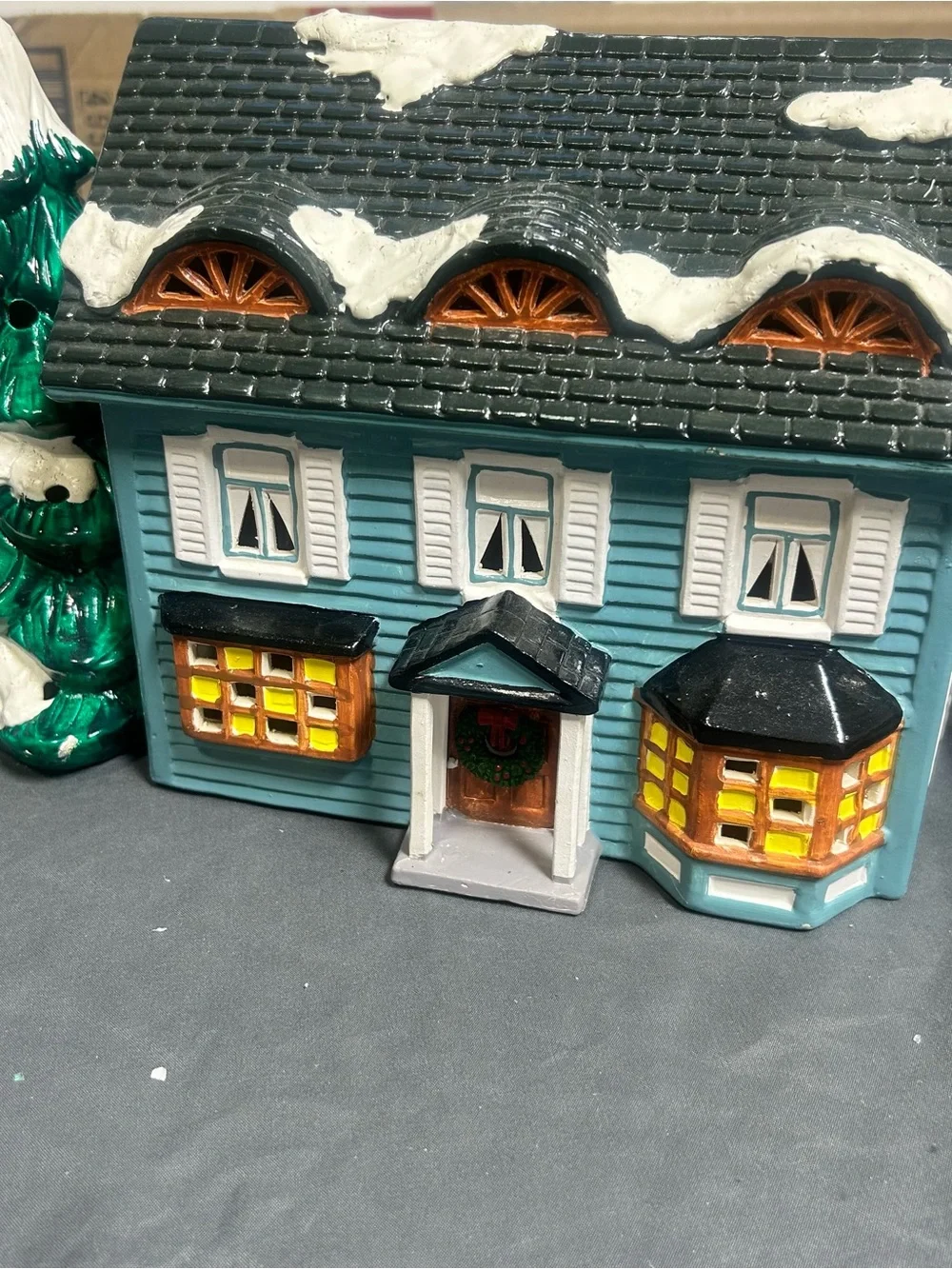 Vintage Department 56 The Original Snow Village Springfield House 1987